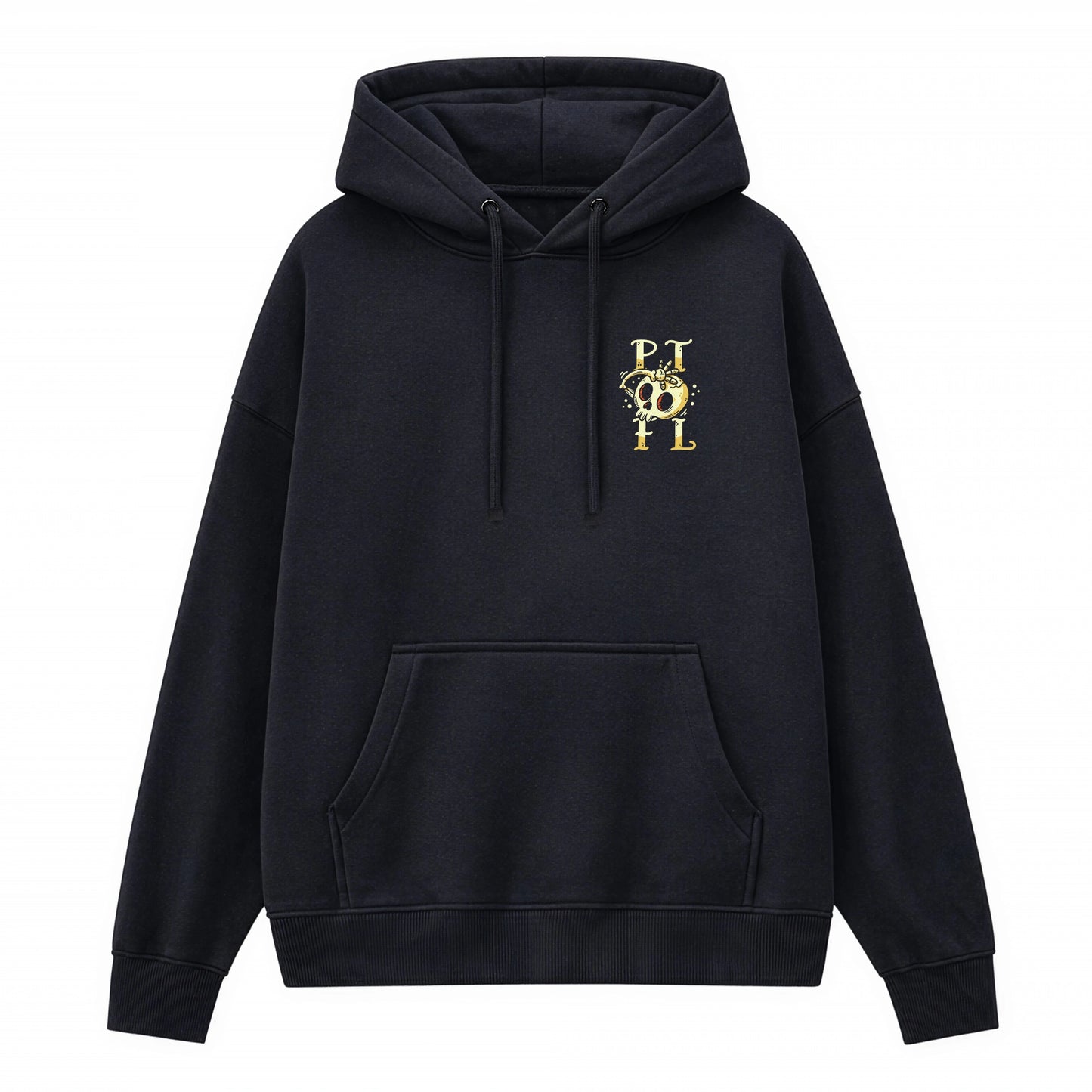 Sudadera PTFL Negra - No Me Da La Vida