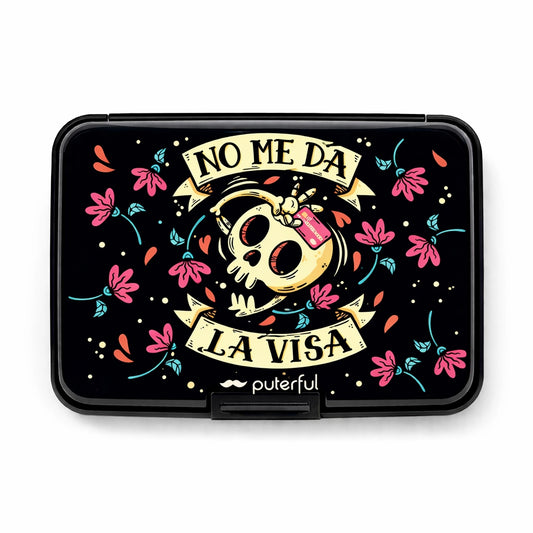 Tarjetero rígido - No me da la visa