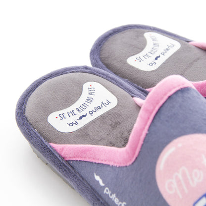 Zapatillas de casa - Me tenéis hasta el coño